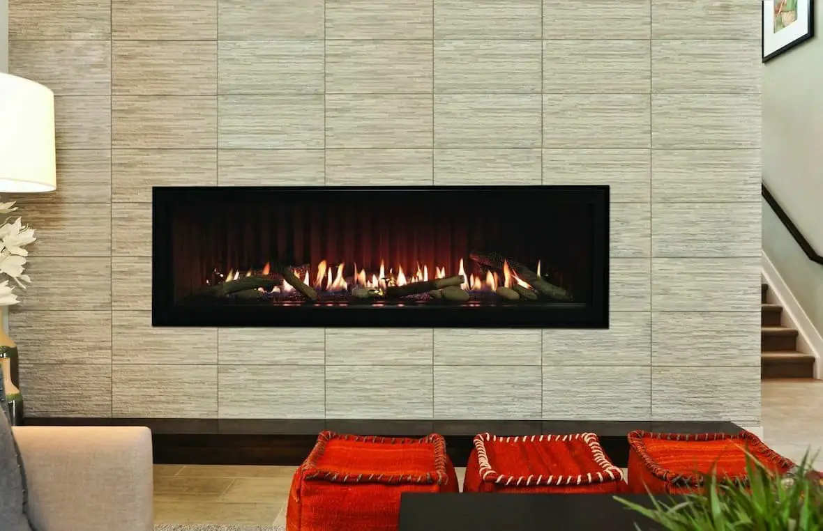 Fireplace wall tile ideas