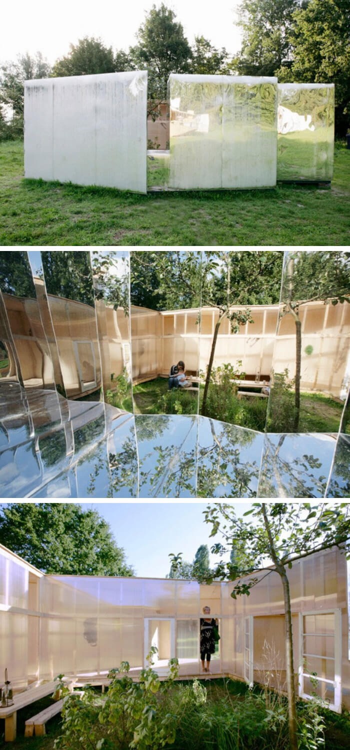 #3. Pavilion Design with Mirrors