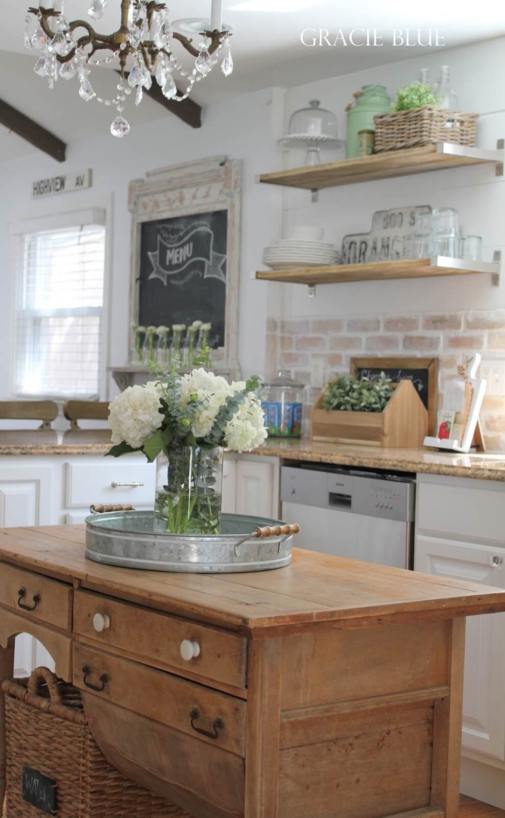 Farmhouse Kitchen Island