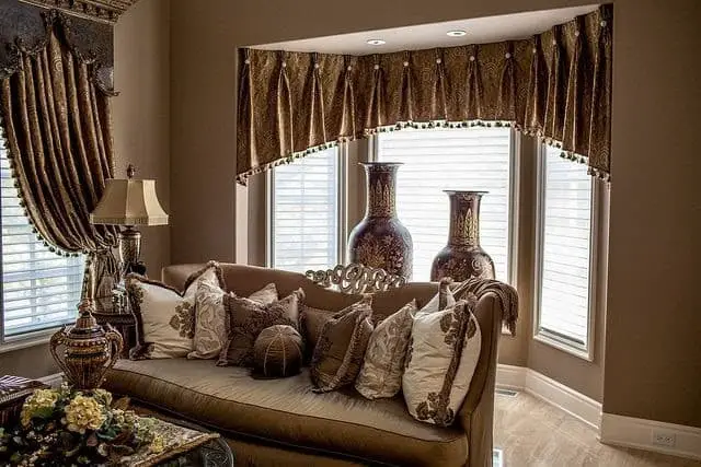 Curtains with valances