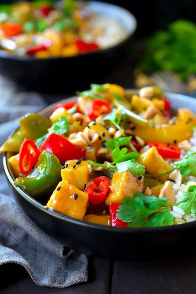 Sweet And Sour Tofu