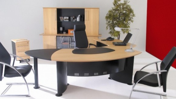 Attractive functional office interior design