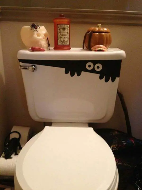 Cute Toilet Monster