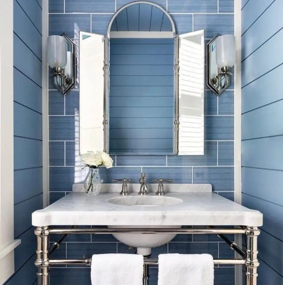 Coastal bathroom design