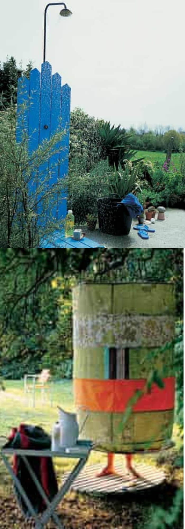 3-6. Easy DIY Outdoor Shower