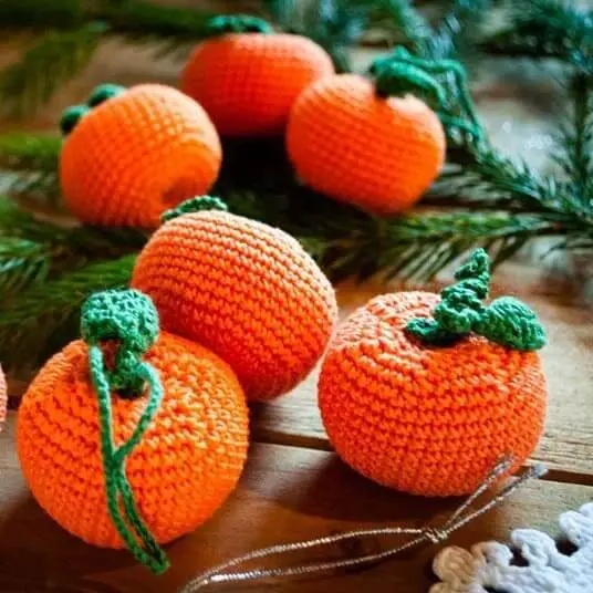 Crochet Orange Free Pattern