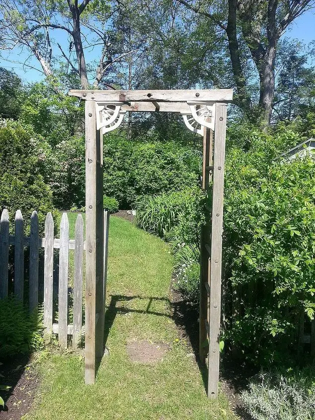 DIY Old ladder garden Homewalk Entrance