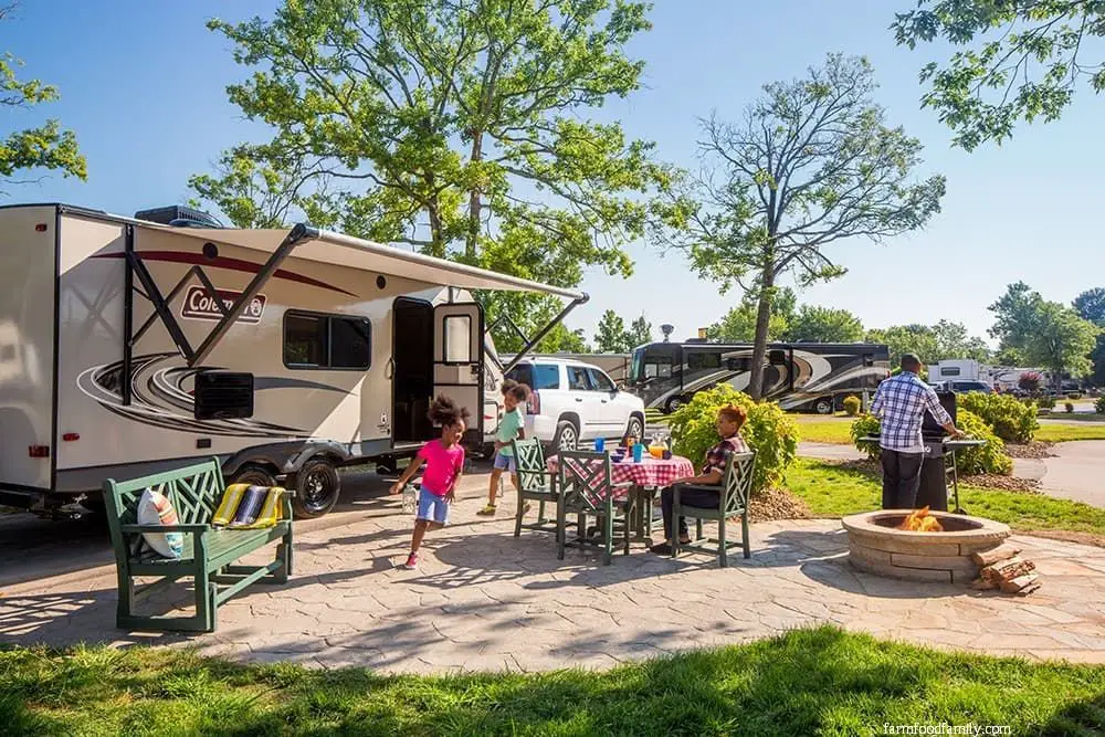 RV patio awning