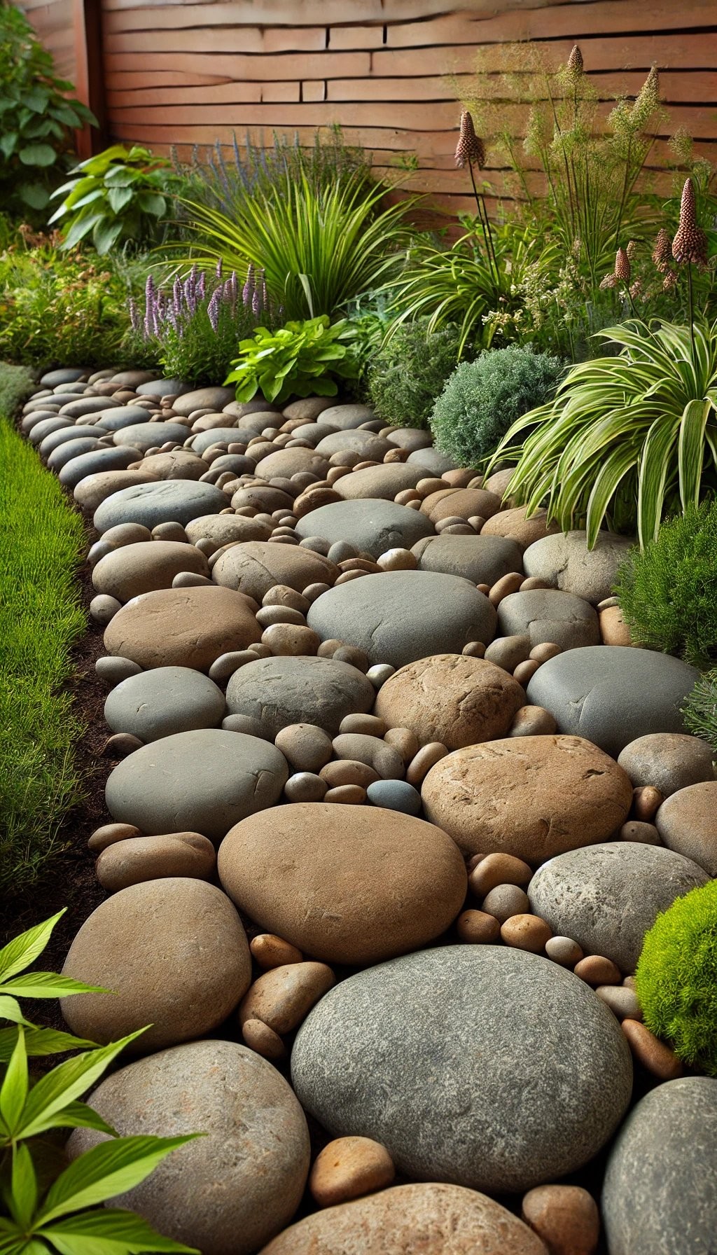 River Rock Edging