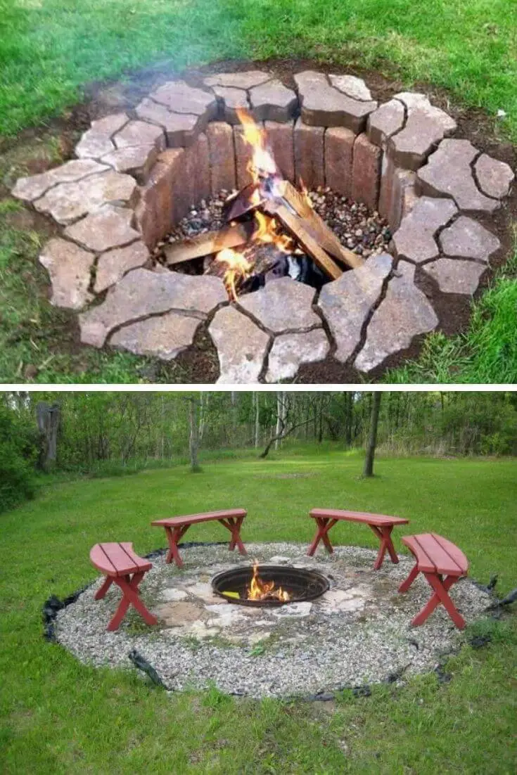 Easy In-Ground Fire Pit