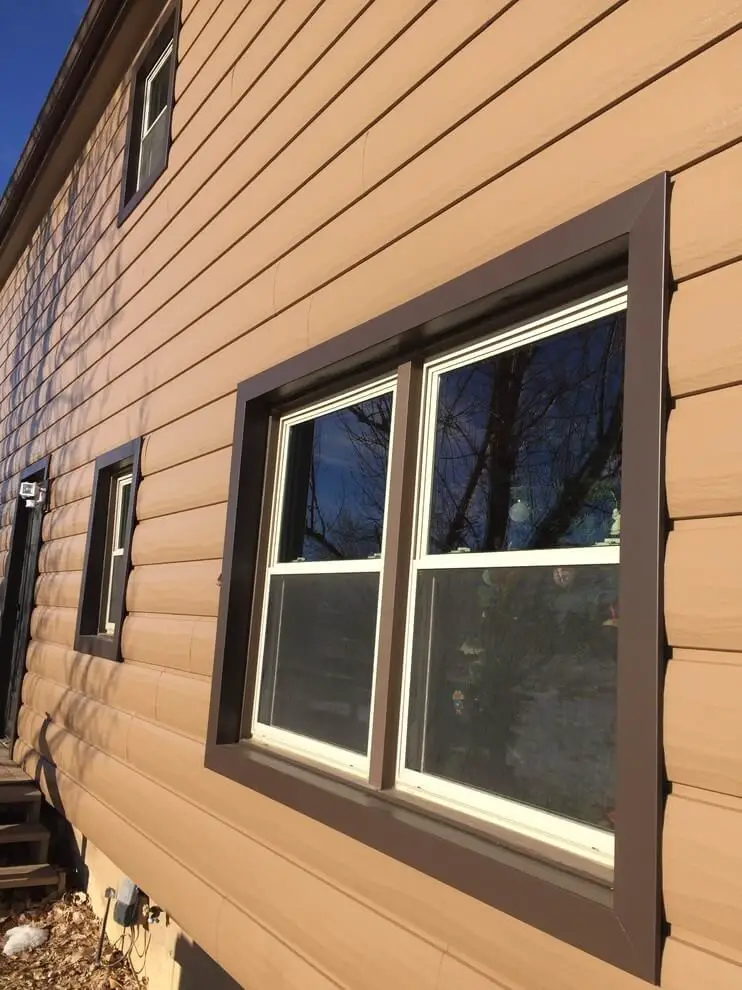 Steel Log Siding