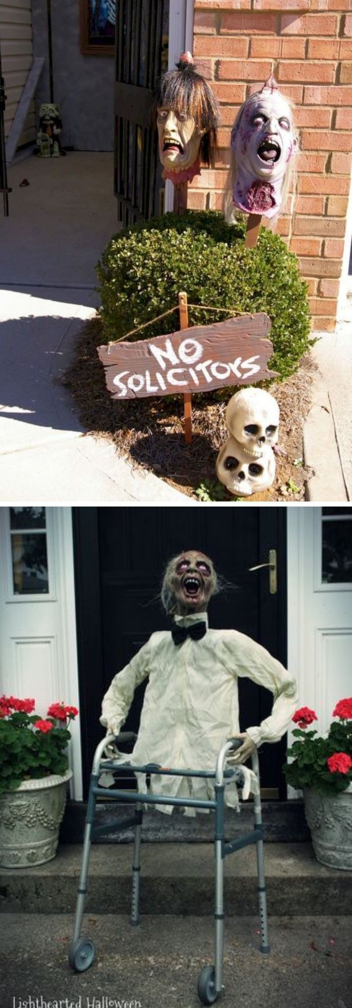 23-30. More Halloween entrance ideas