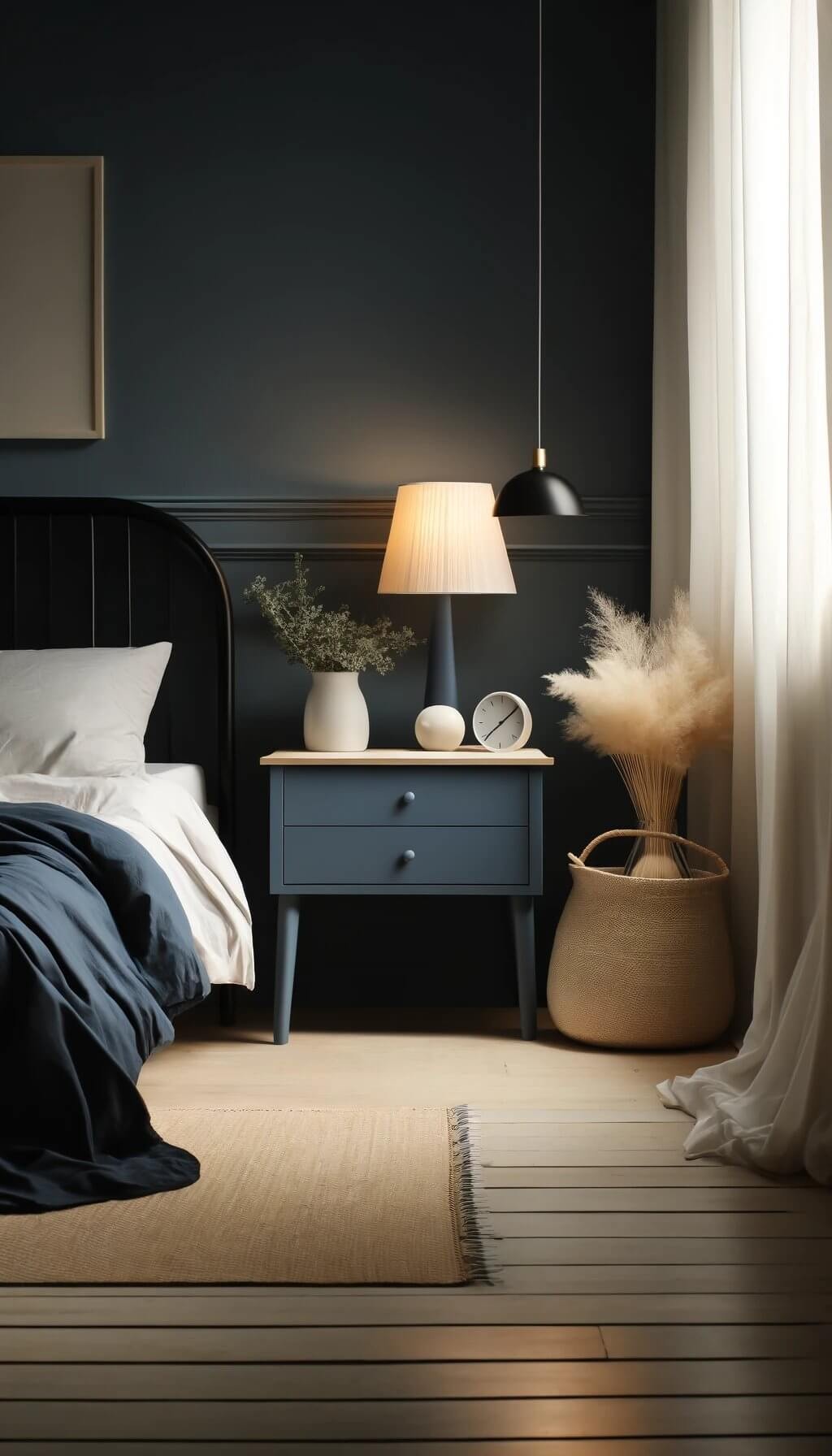 Blue Nightstand