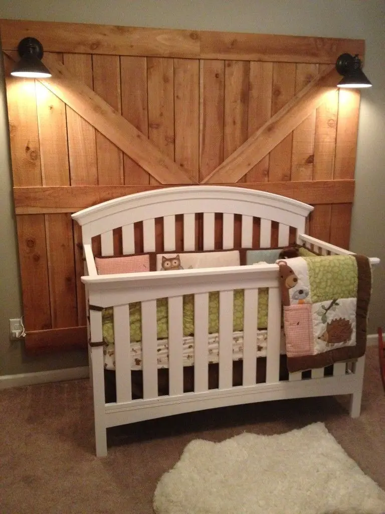 Barn Door Headboard