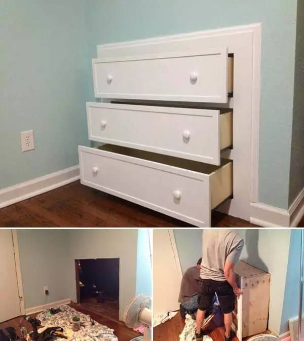 #20. Built-in drawer