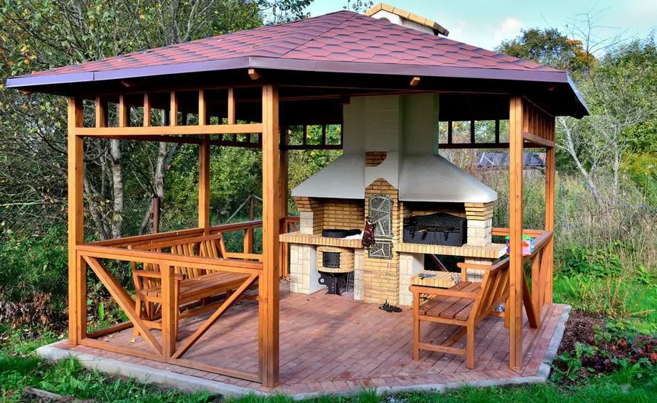 Gazebo with Kitchen