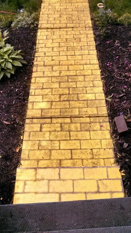 Brick walkways