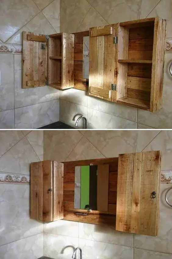 Concealed mini-bathroom vanity