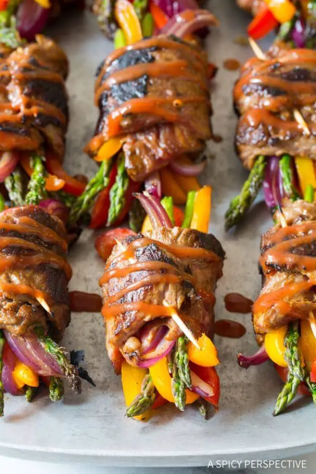 Low Carb Steak Fajita Roll-Ups