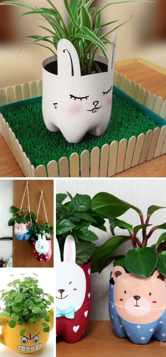 Cute DIY Face Planter