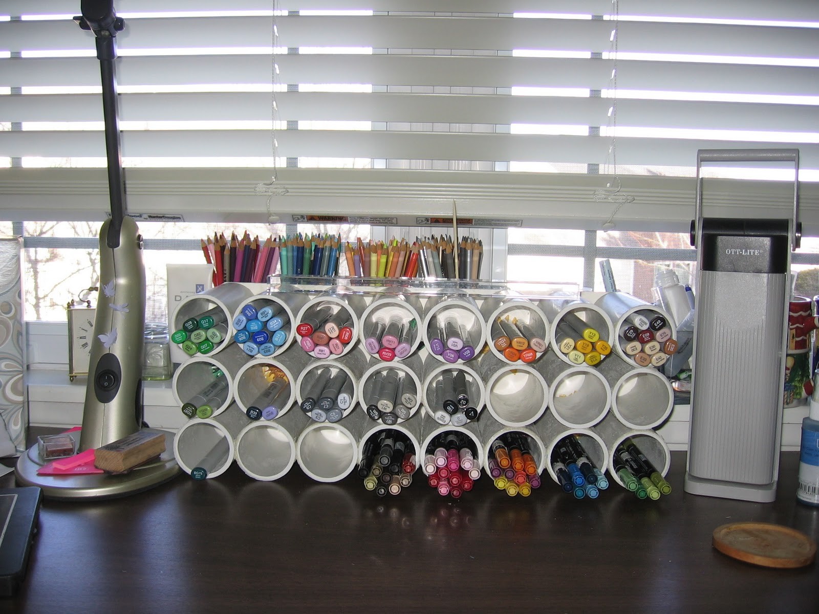 Art supply storage