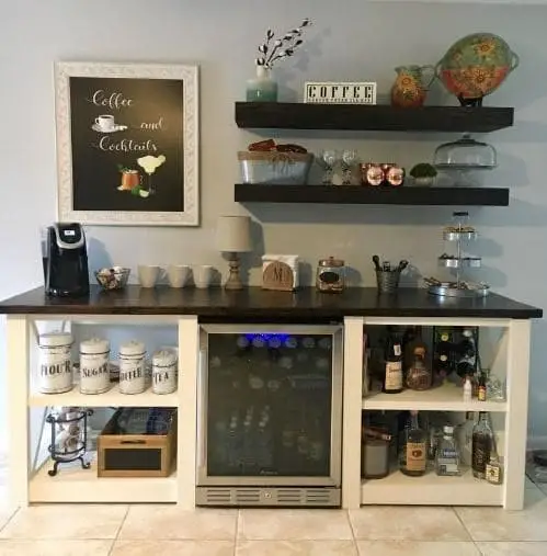 Coffee and wine bar ideas