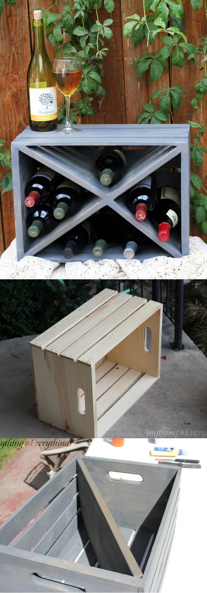 Crate Wine Rack