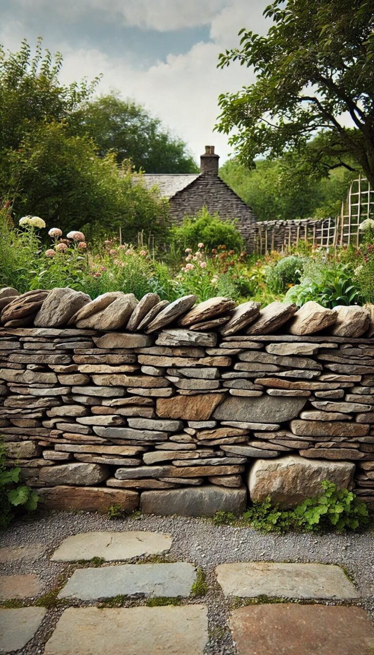 15+ Stunning Stone Fence Ideas To Transform Your Garden