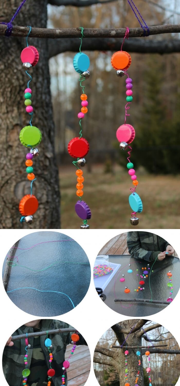 Bottle Cap Wind Chime