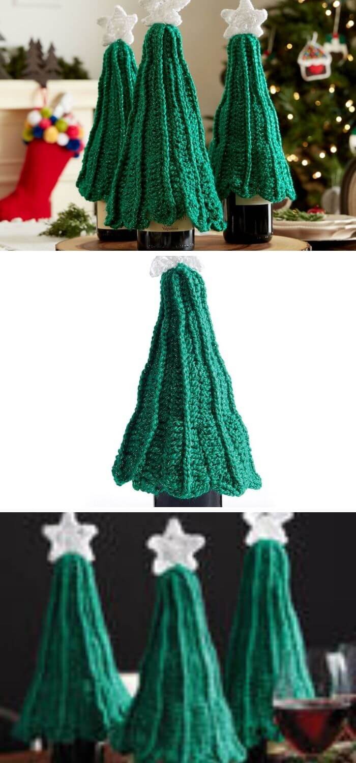 Christmas Tree Bottle Topper