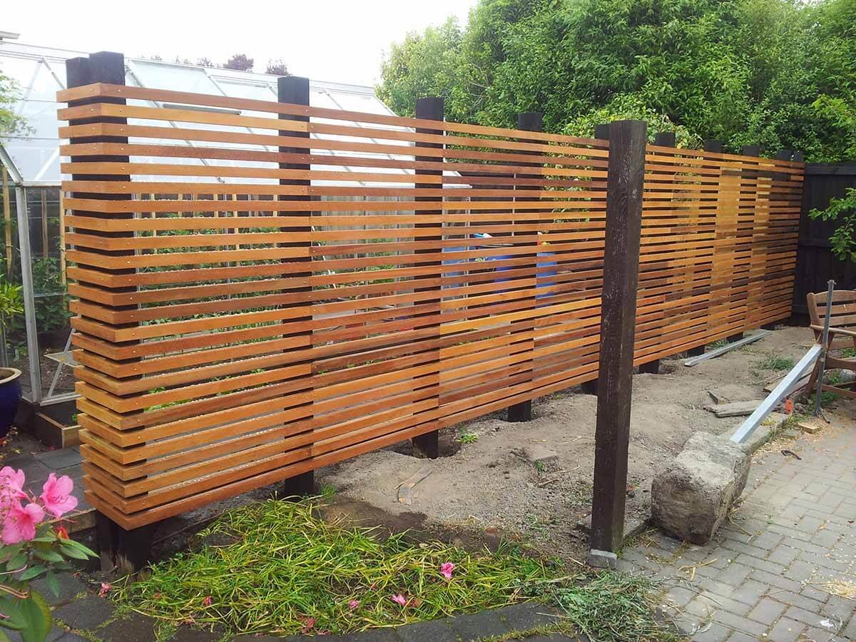 Cedar fence picket