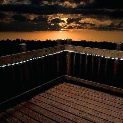 Deck rope lighting ideas