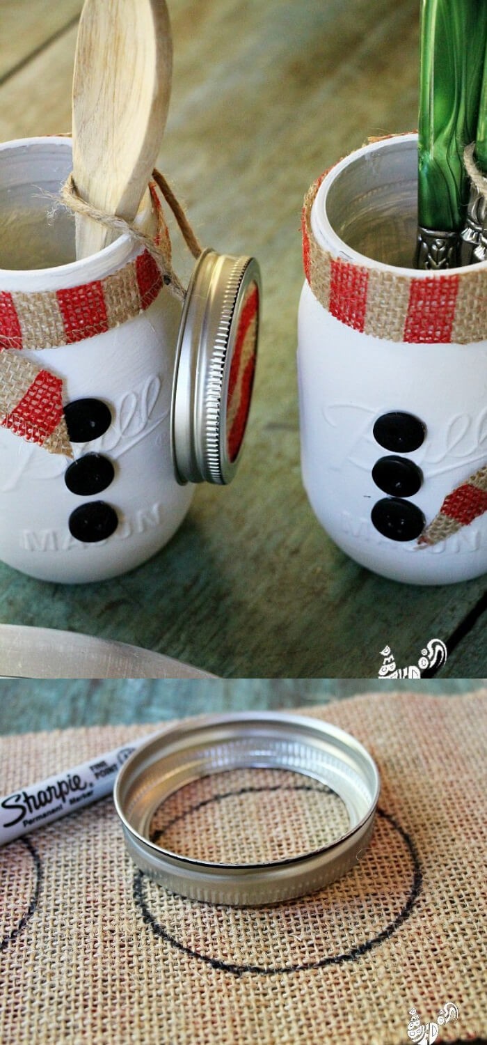 #2. Mason Jar Themed Christmas Gifts