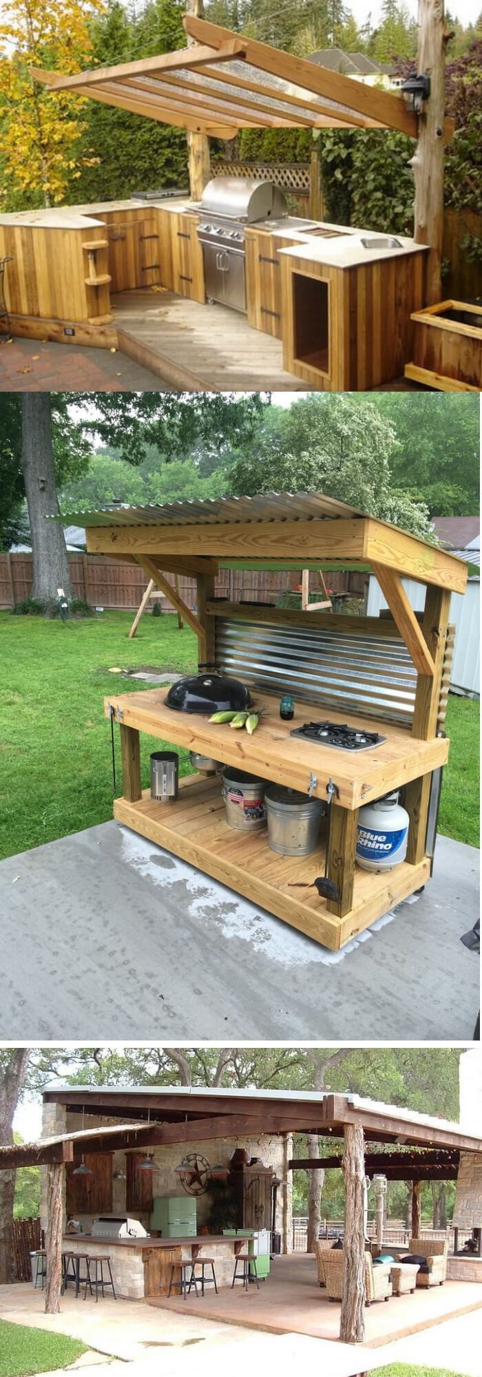 Cheap Outdoor Kitchen