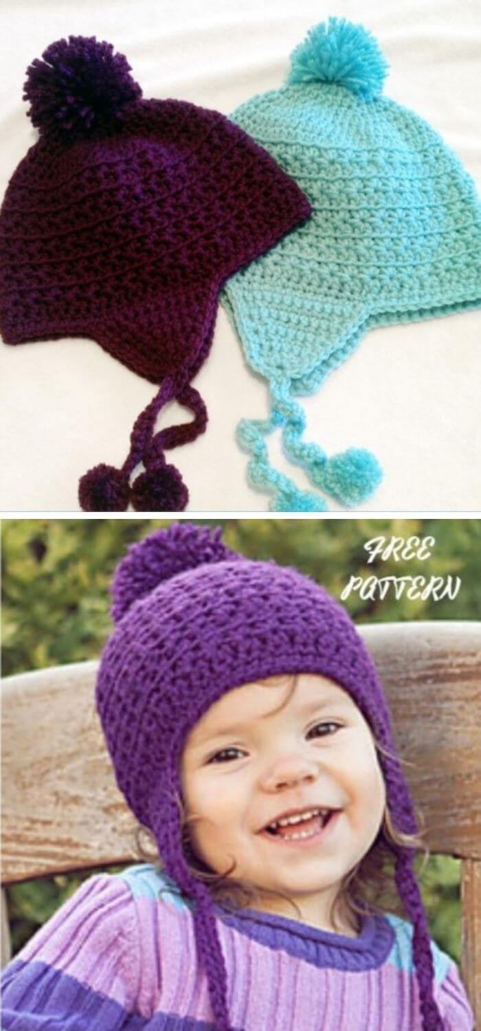 Start stitch earflap