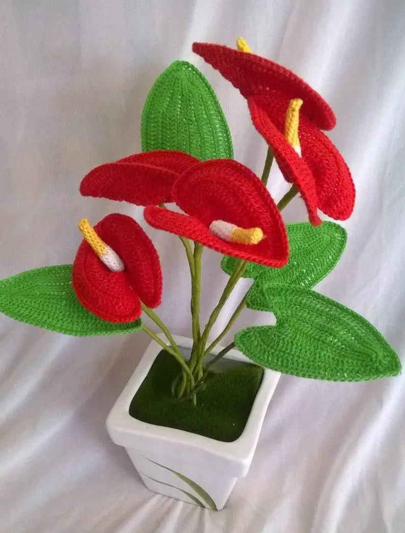 Crochet Anthurium