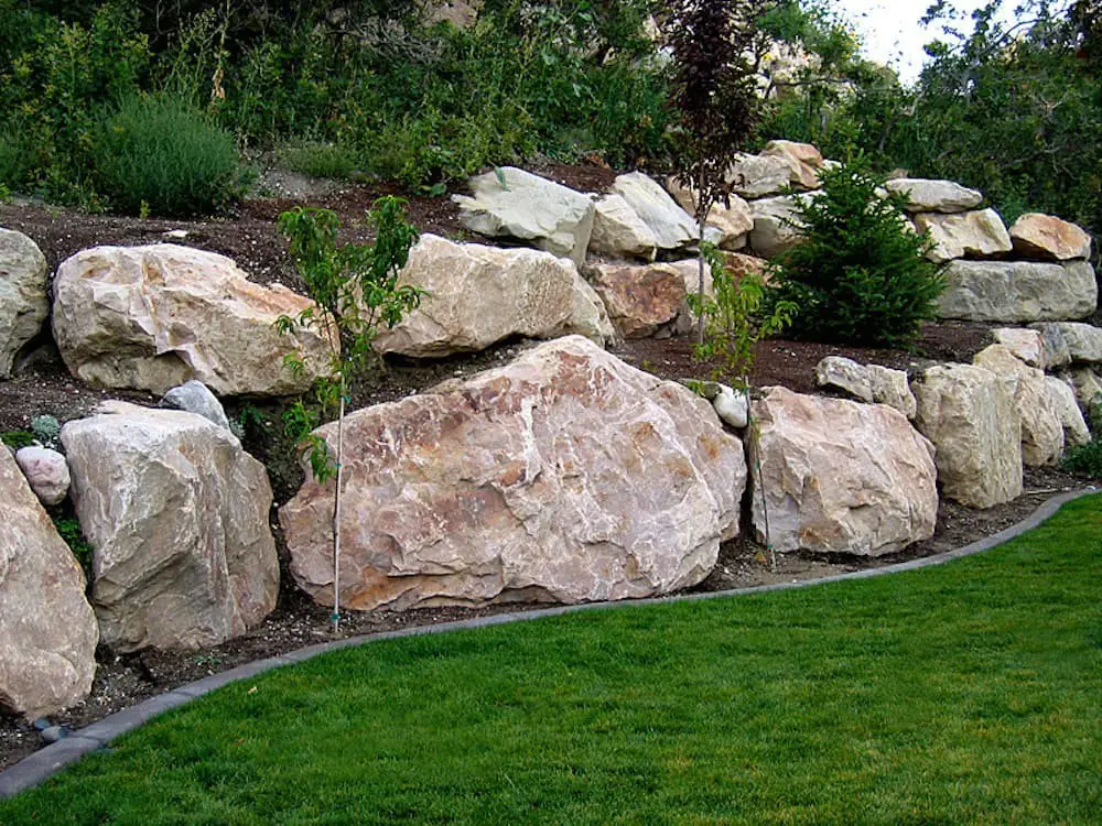 Retaining Wall Rocks.