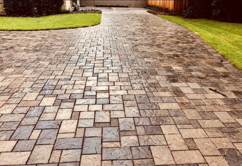 Permeable driveway