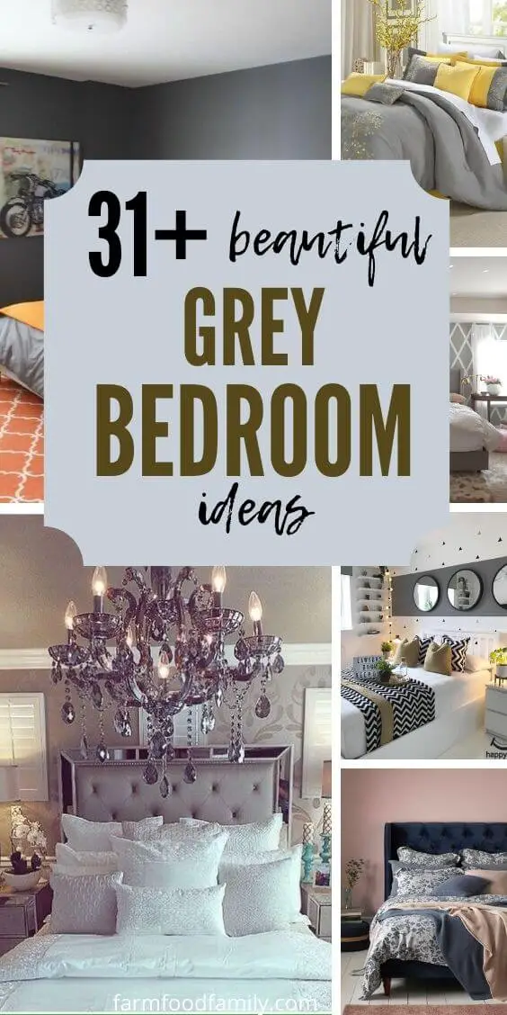 35+ Beautiful Grey Bedroom Ideas And Designs