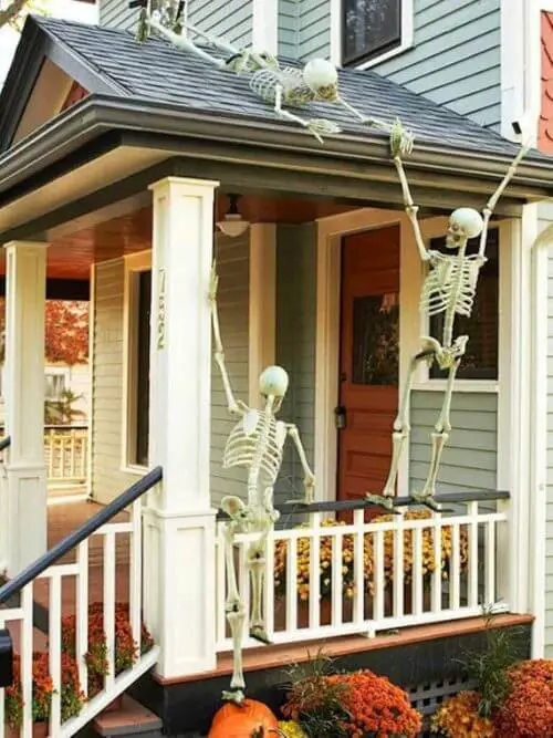 Skeleton Porch