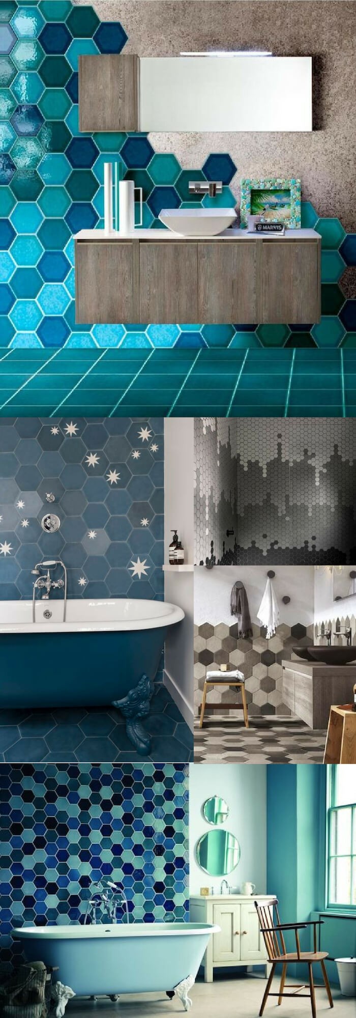 Hexagon wall