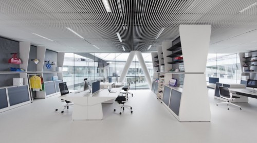 Large functional office design