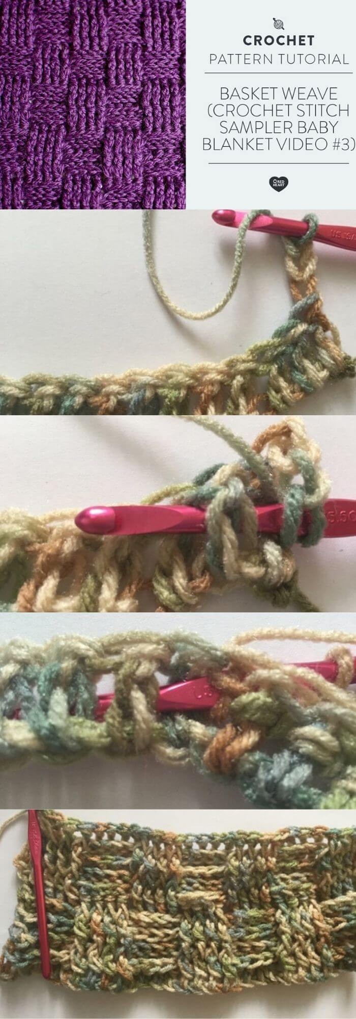 The basket weave stitch