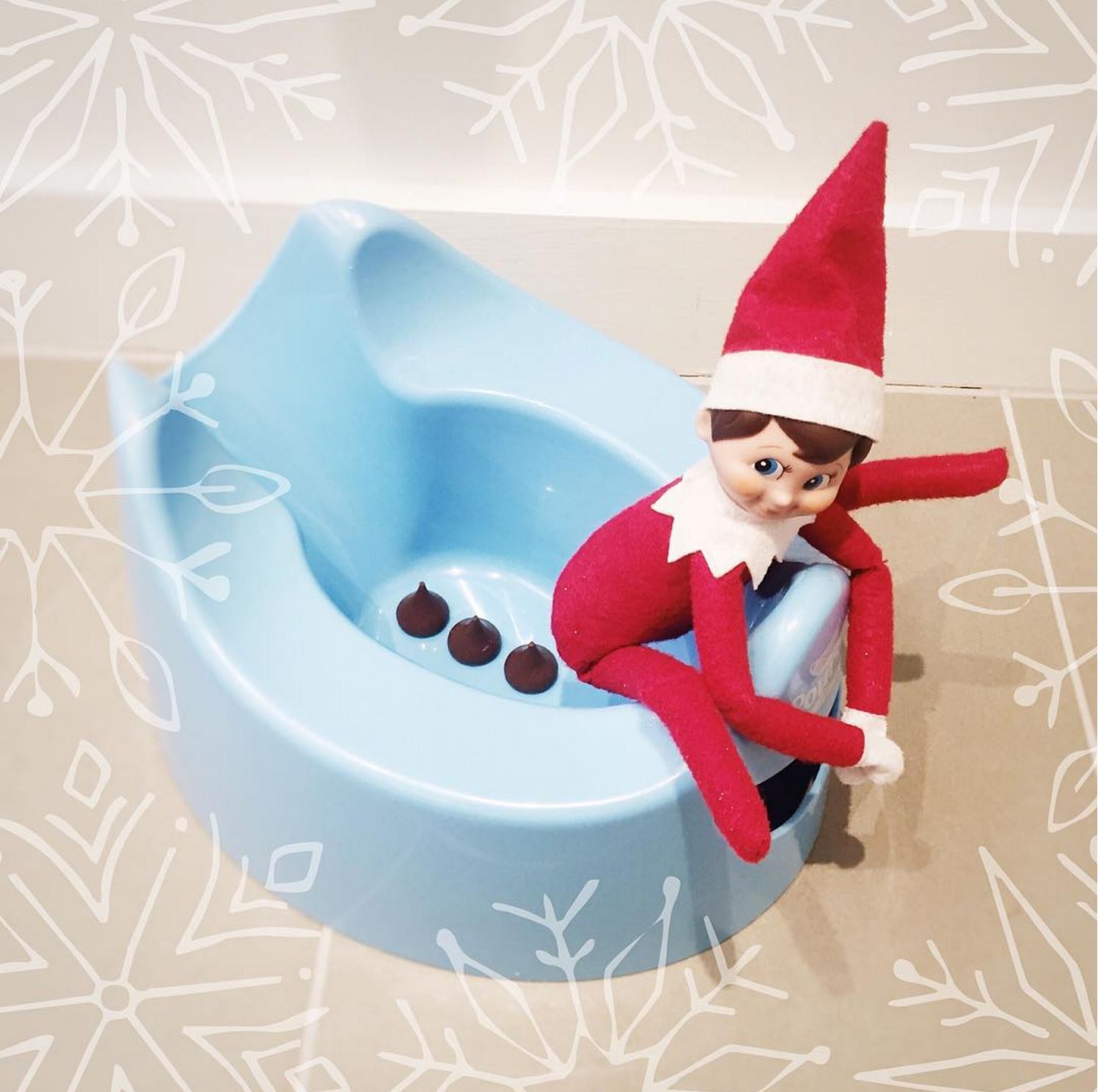 Elf going Potty