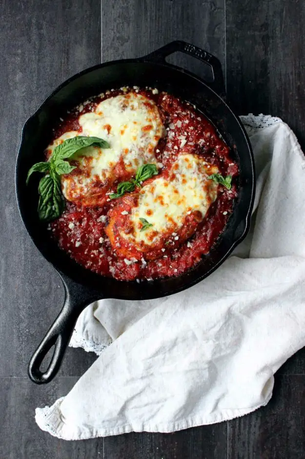 Skillet Chicken Parmesan