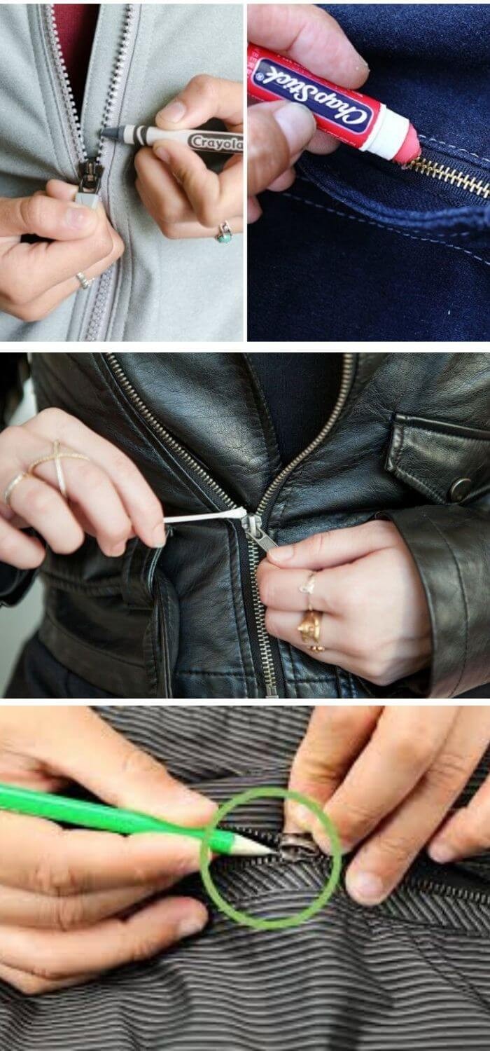 Fixing A Stuck Zipper