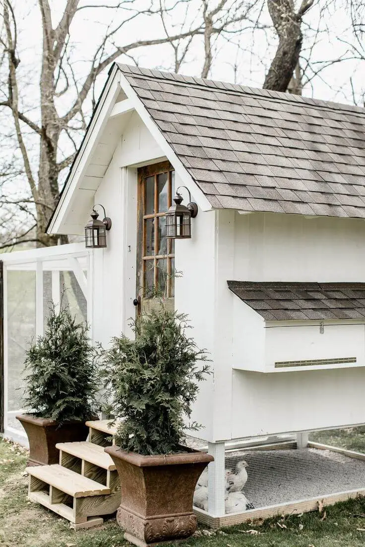 Farmhouse Style Chicken Coop