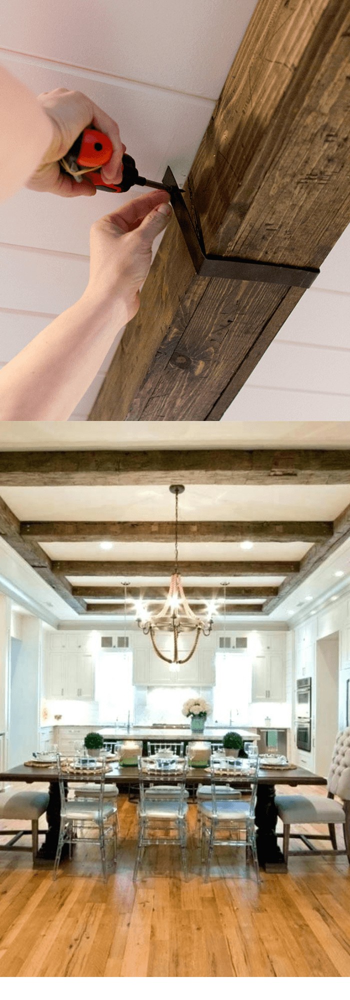 DIY Wood Beams