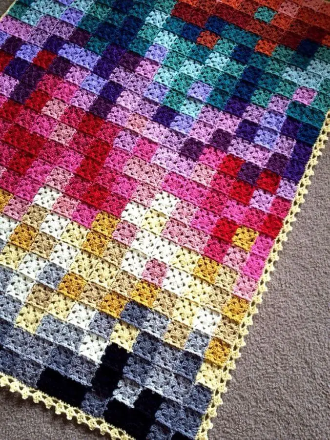 20 Crochet Spike Stitch Free Pattern