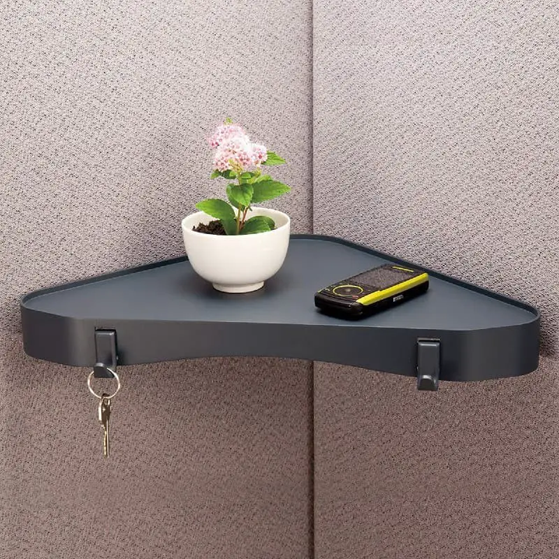 Steel Cubicle Corner Shelf is a charming piece of furniture.